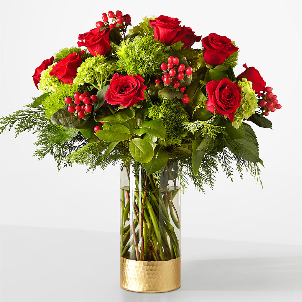 Plaid Throw Bouquet – Neilsen Florist, Seattle WA