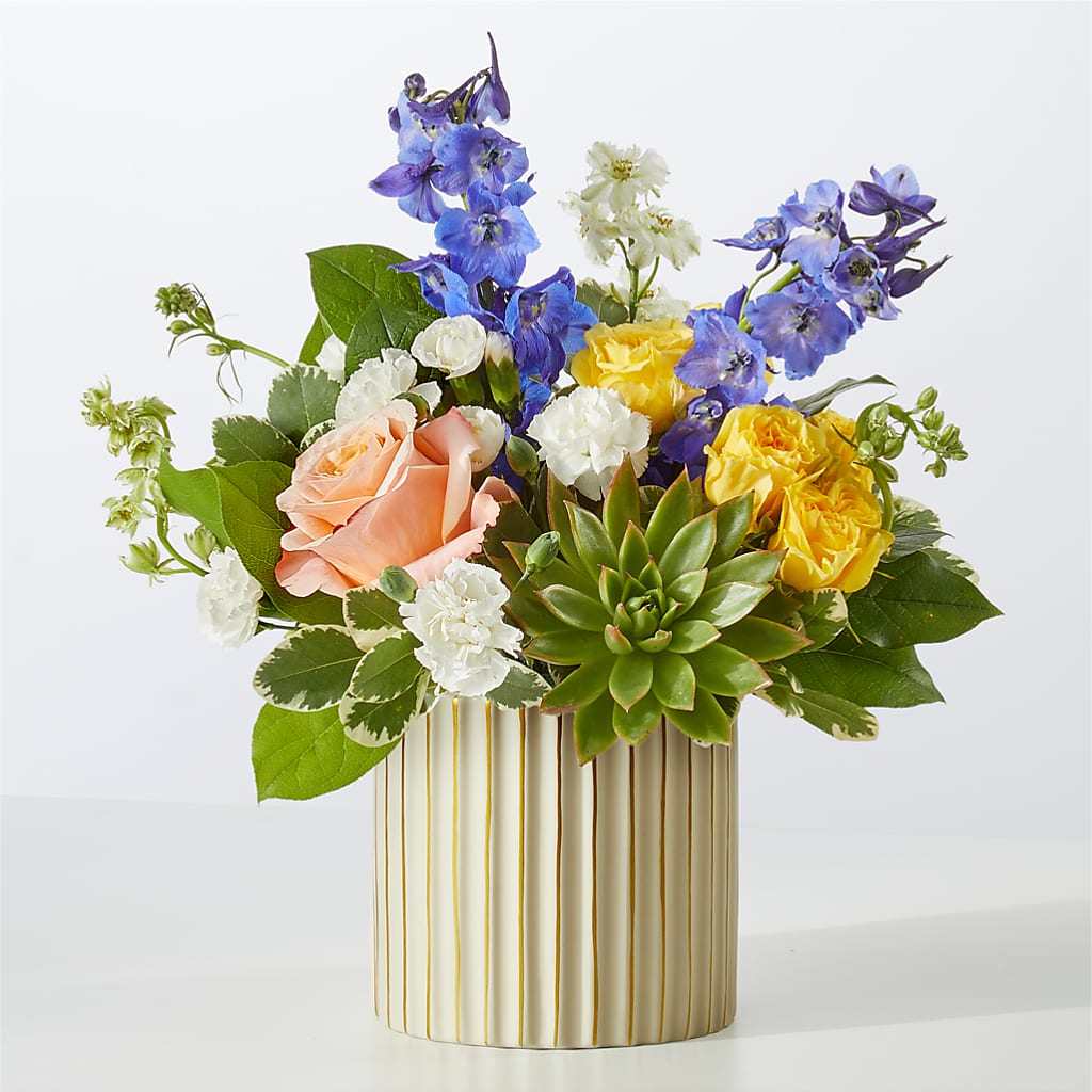 Cobalt Reverie Bouquet – Neilsen Florist, Seattle WA