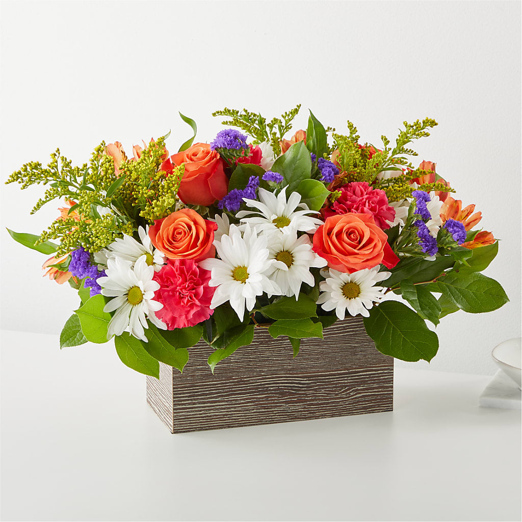 Oopsie Daisy Box Bouquet – Neilsen Florist, Seattle WA