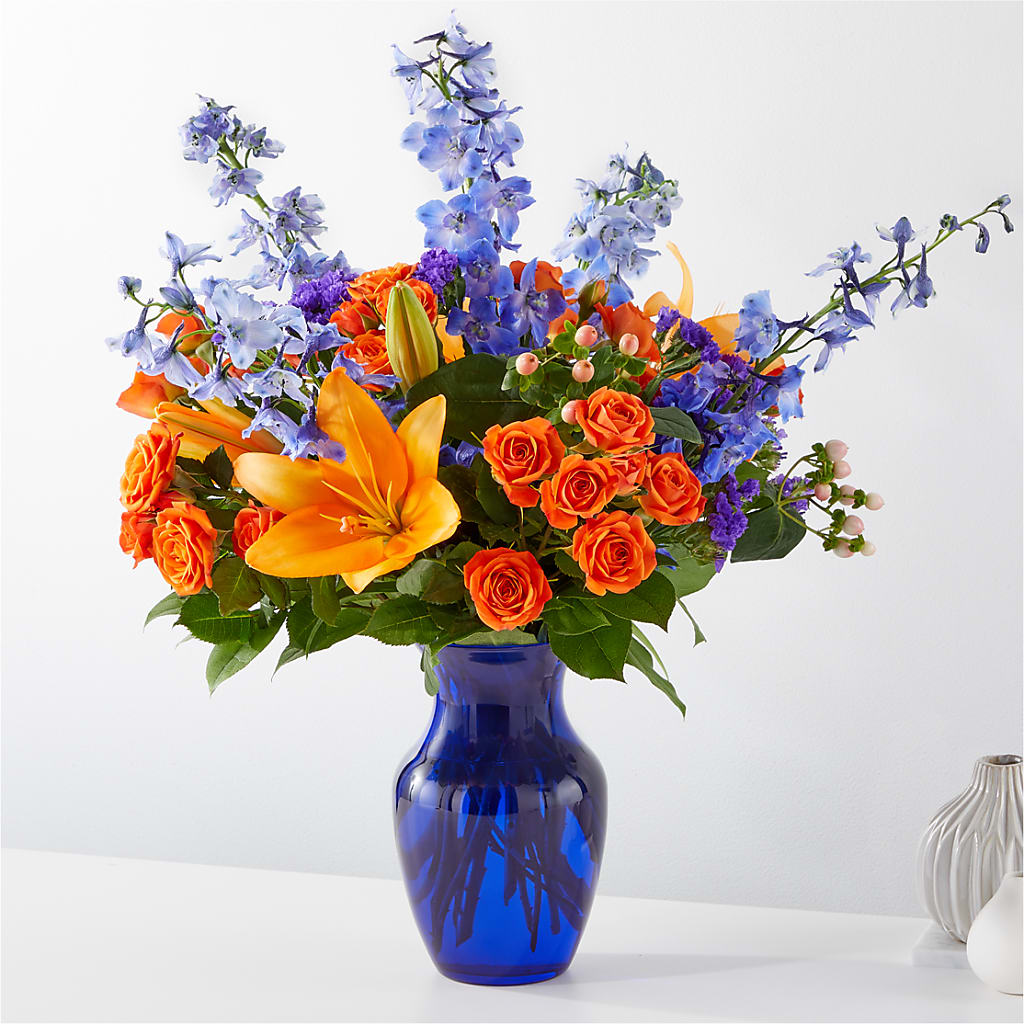 Radiant Citrus Bouquet – Neilsen Florist, Seattle WA