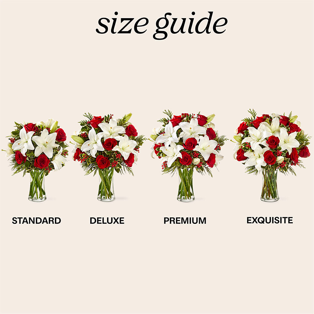 Sparkling Snowflakes Bouquet – Neilsen Florist, Seattle WA