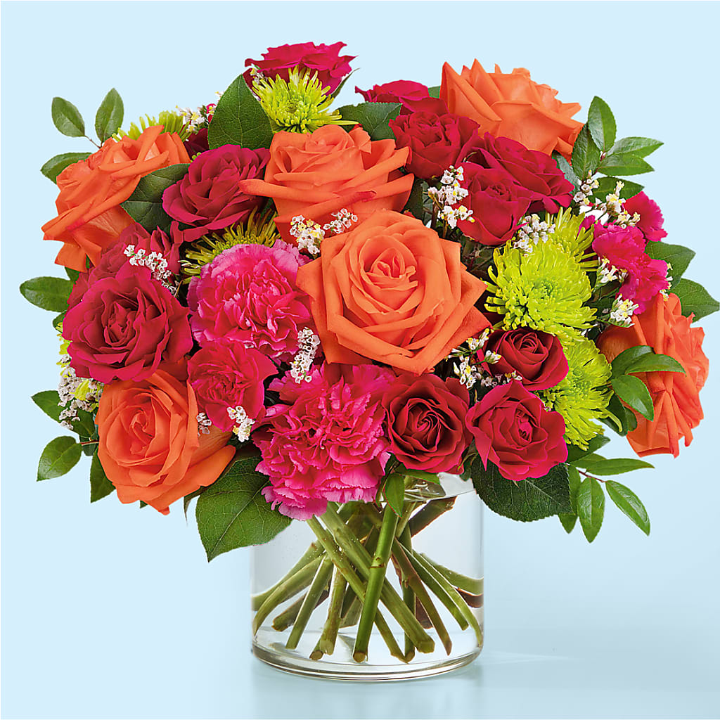 Colorful Carnival Bouquet – Neilsen Florist, Seattle WA