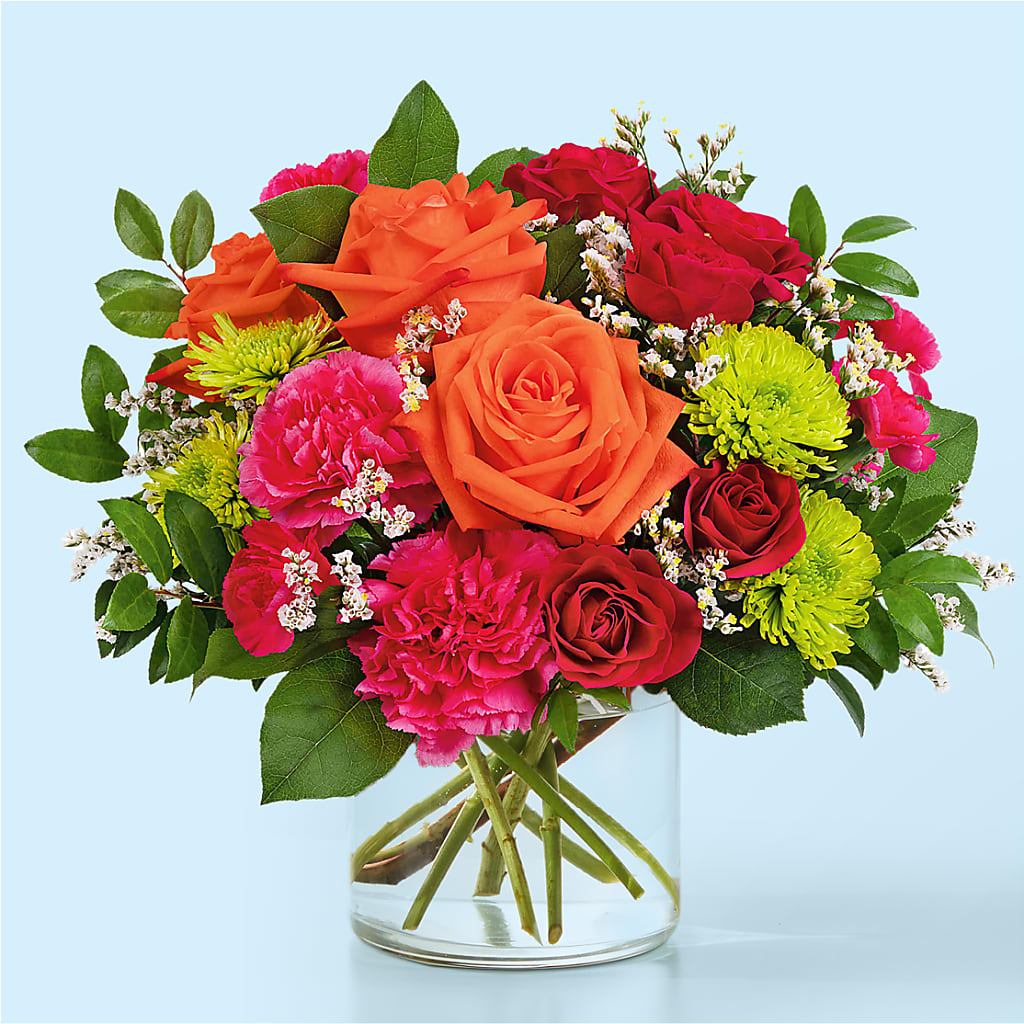 Colorful Carnival Bouquet – Neilsen Florist, Seattle WA