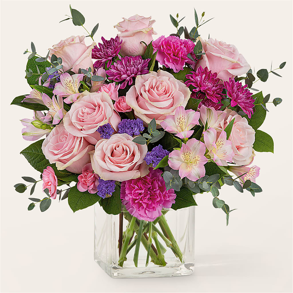Rosy Radiance Bouquet – Neilsen Florist, Seattle WA