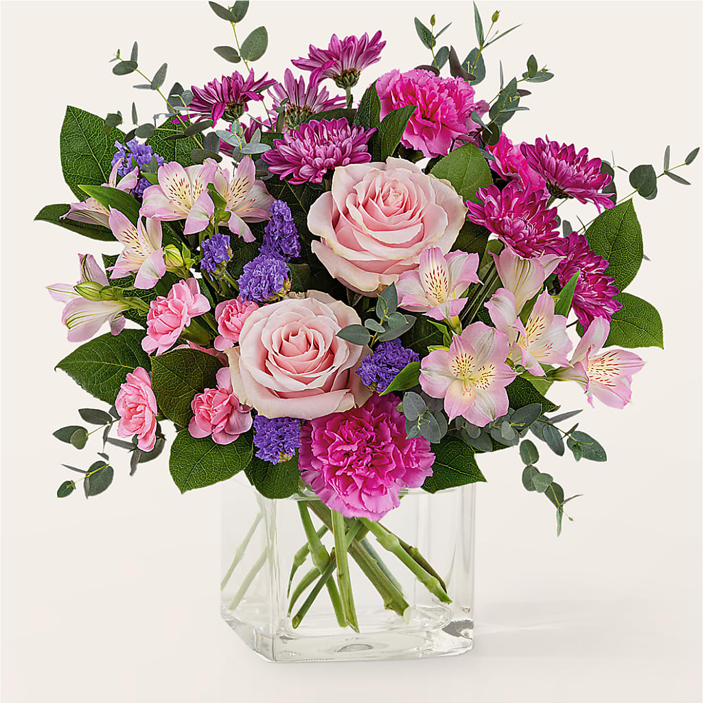 Rosy Radiance Bouquet – Neilsen Florist, Seattle WA