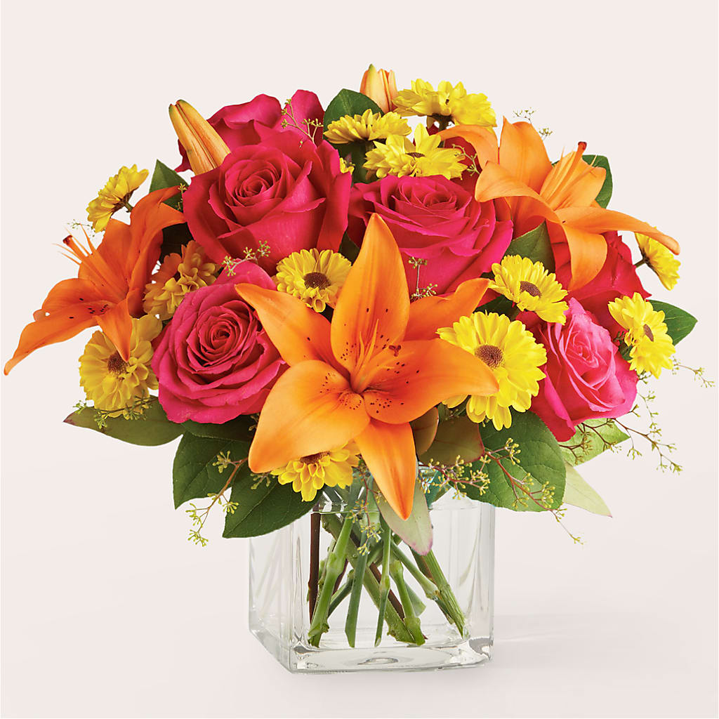 Neon Lights Bouquet – Neilsen Florist, Seattle WA