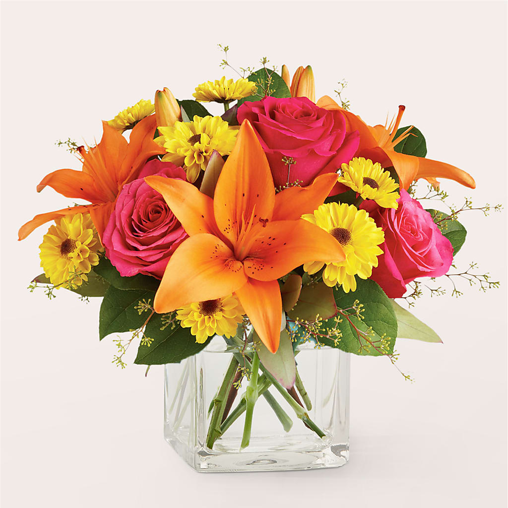 Neon Lights Bouquet – Neilsen Florist, Seattle WA