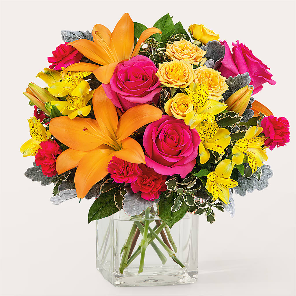 To the Tropics Bouquet – Neilsen Florist, Seattle WA