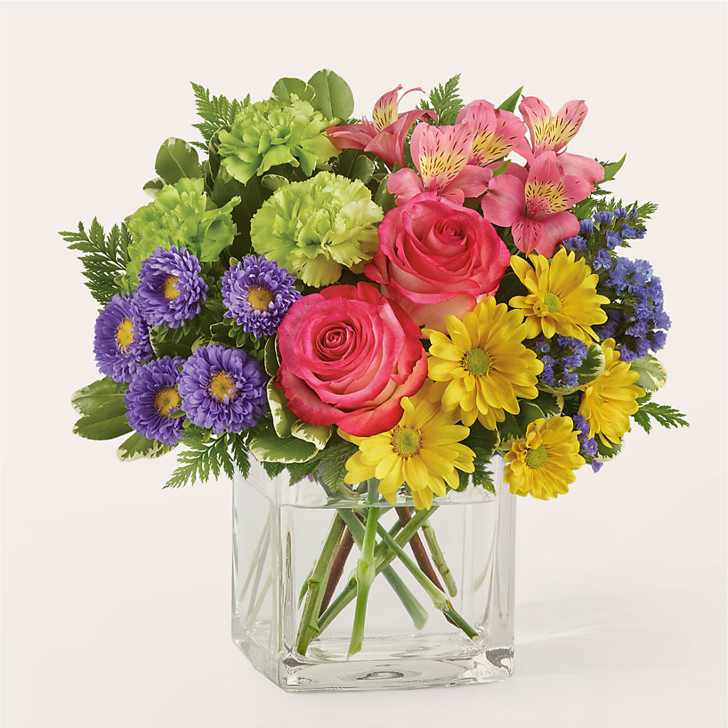 Candy Jar Bouquet – Neilsen Florist, Seattle WA
