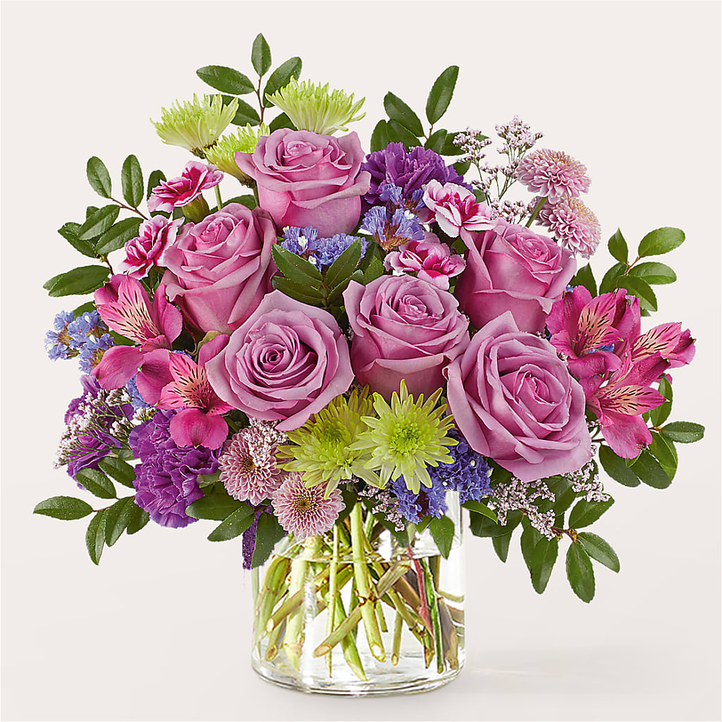 Glass Half Full Bouquet – Neilsen Florist, Seattle WA