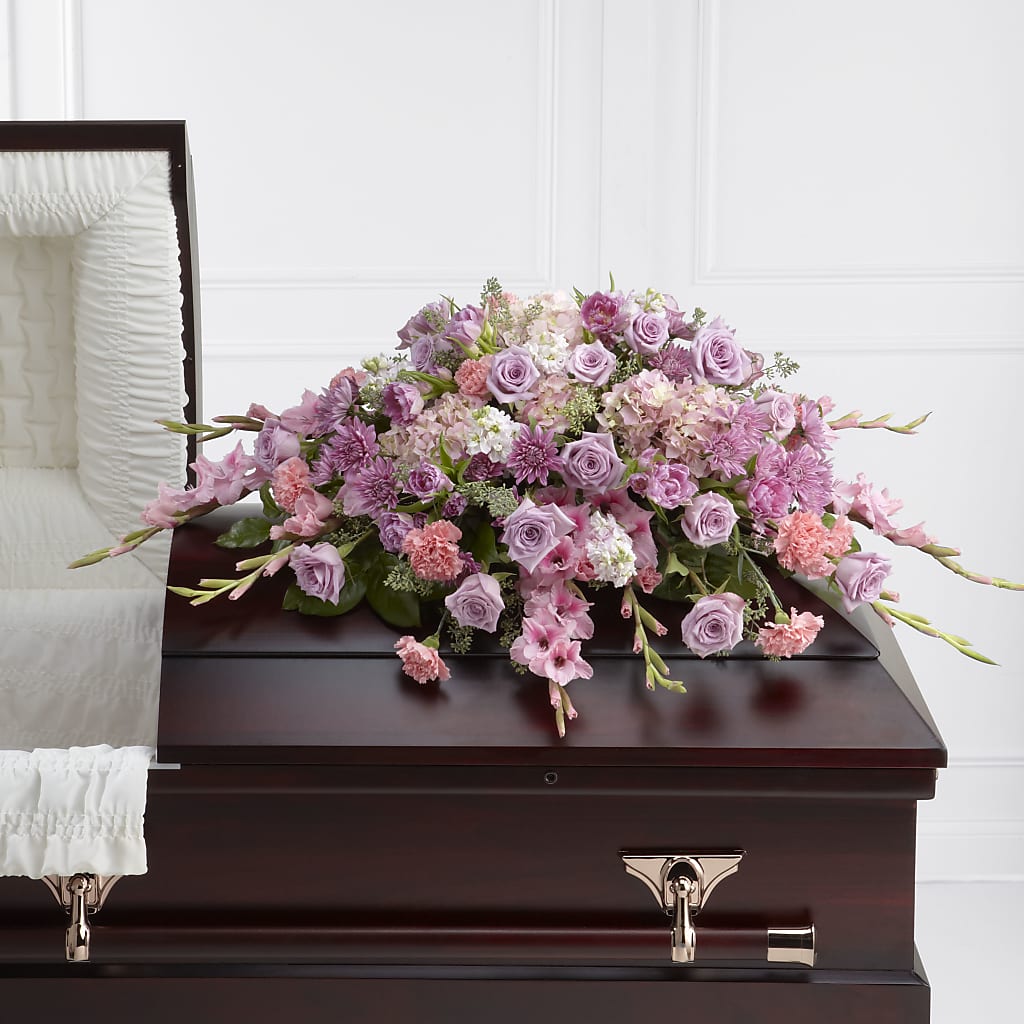 Immorata Casket Spray – Neilsen Florist, Seattle WA