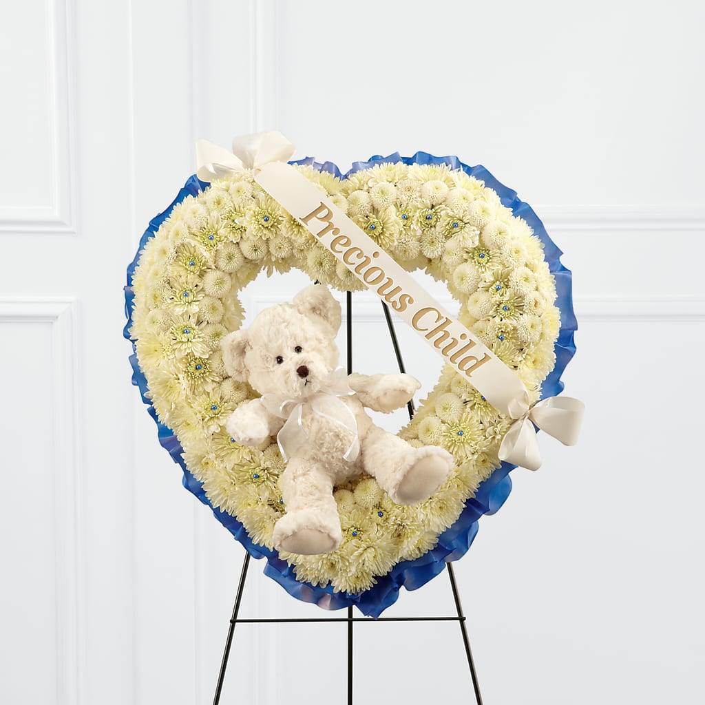 Precious Child Standing Heart – Neilsen Florist, Seattle WA