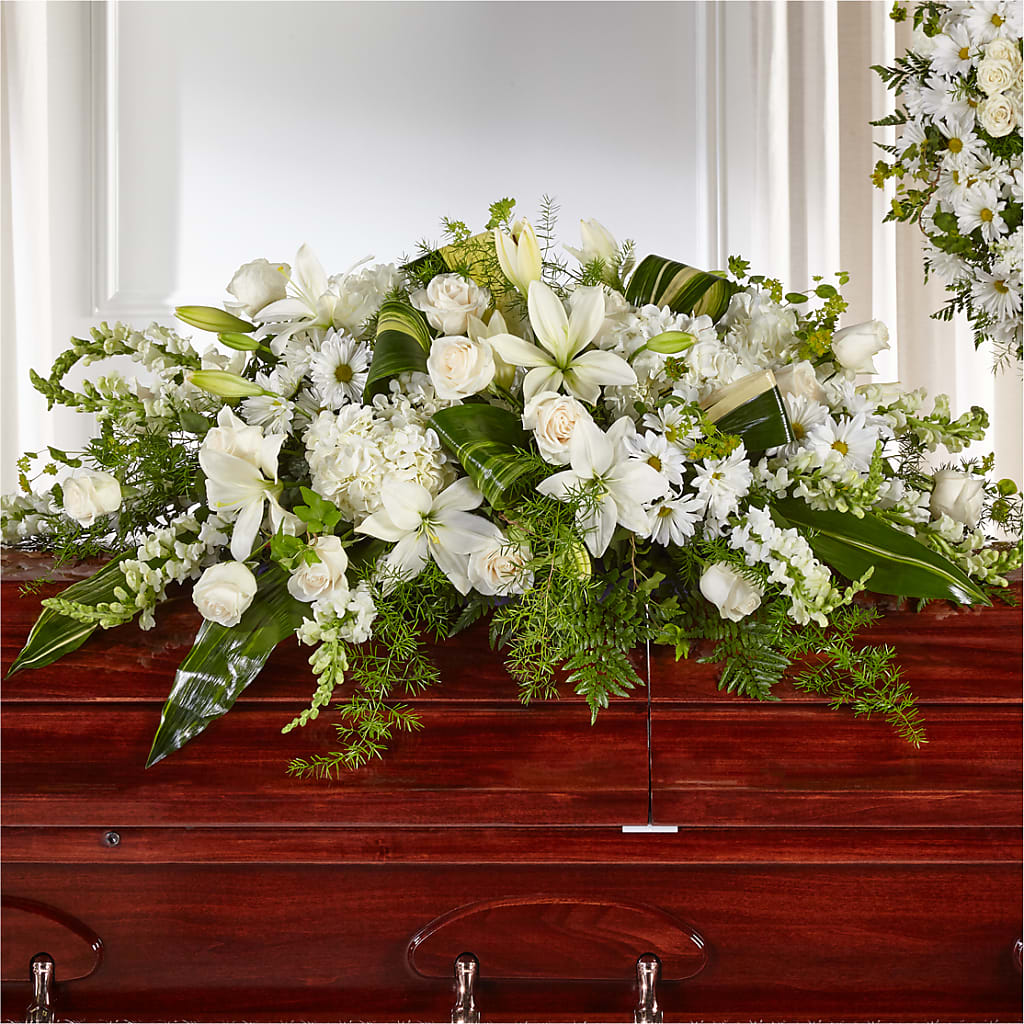 Abundance Casket Spray – Neilsen Florist, Seattle WA