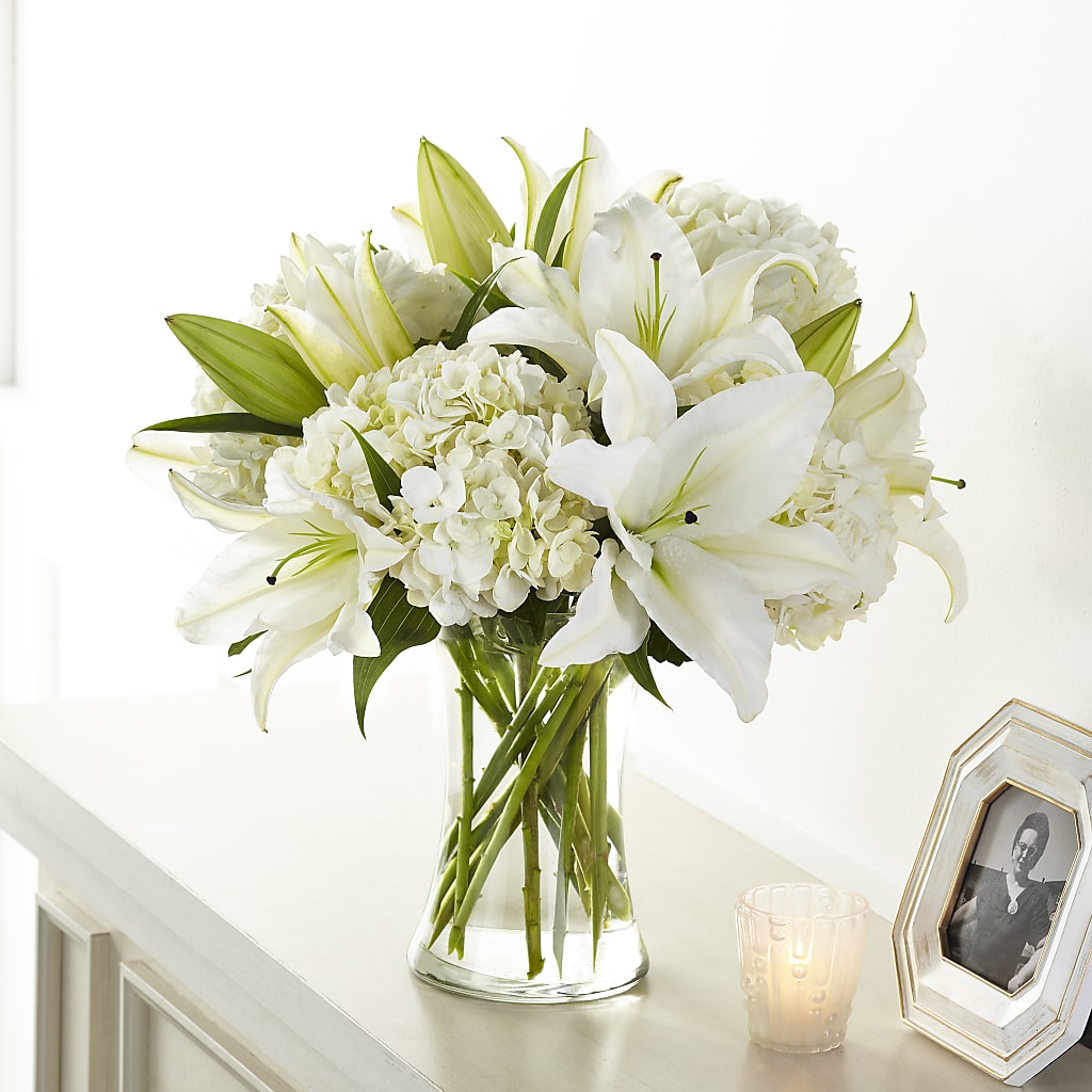 Compassionate Lily Bouquet – Neilsen Florist, Seattle WA