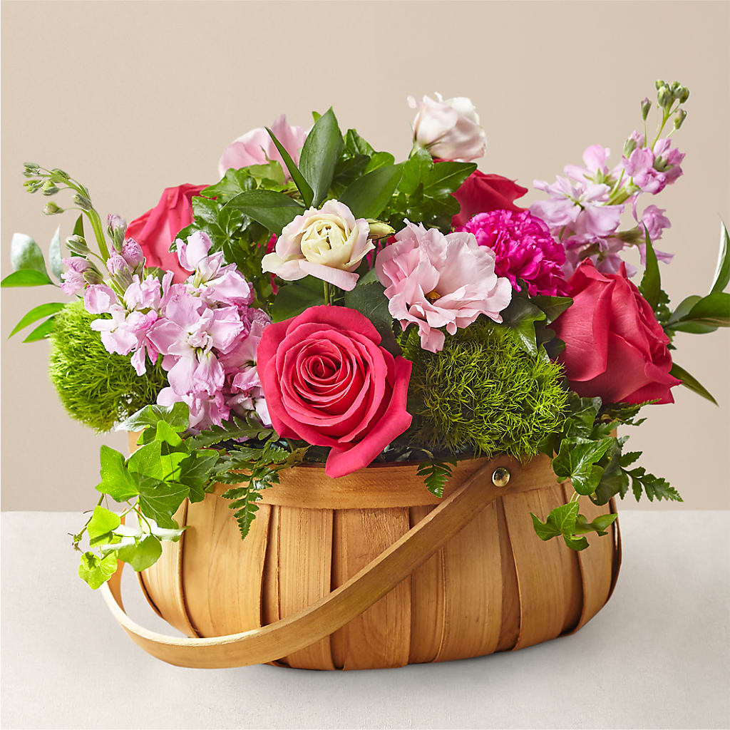 Radiance in Bloom Basket – Neilsen Florist, Seattle WA