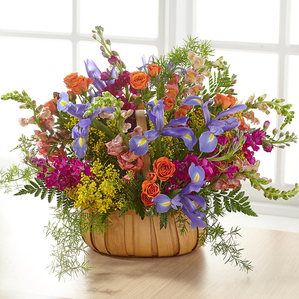 Garden of Life Basket – Neilsen Florist, Seattle WA
