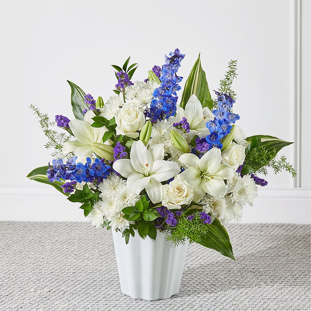 Take Comfort Floor Basket – Neilsen Florist, Seattle WA