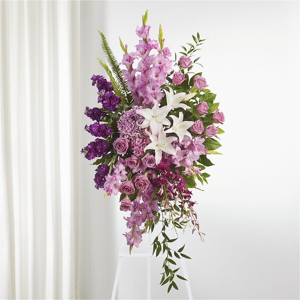 Never Alone Standing Spray – Neilsen Florist, Seattle WA