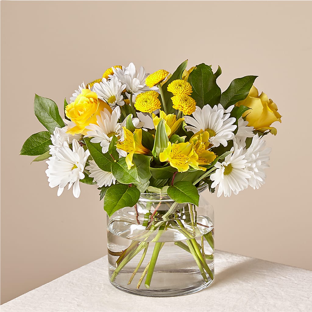 Sunny Sentiments Bouquet – Neilsen Florist, Seattle WA