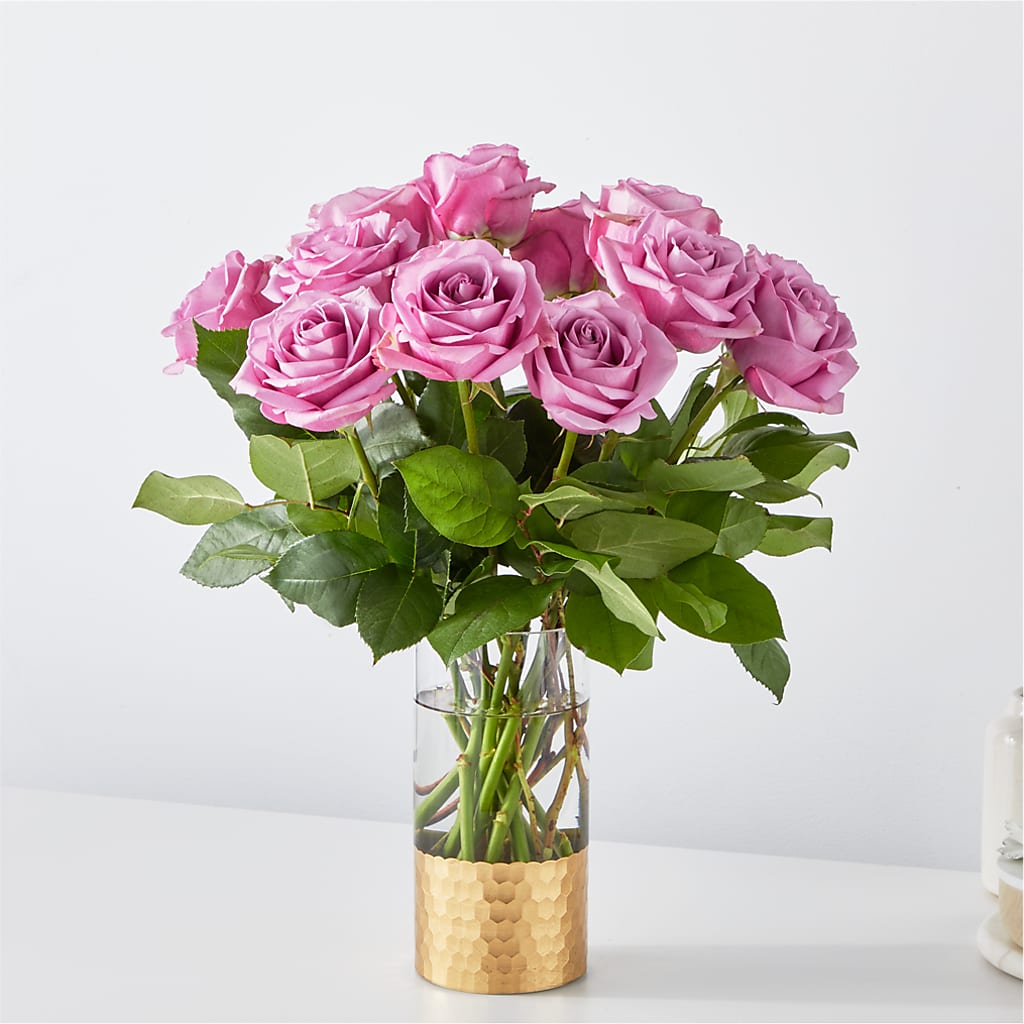 Secret Admirer Lavender Rose Bouquet – Neilsen Florist, Seattle WA