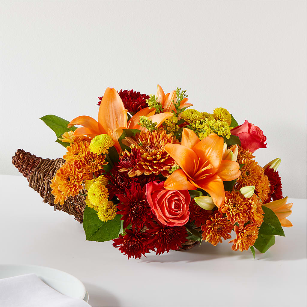 Bouquet of Blessings Cornucopia – Neilsen Florist, Seattle WA