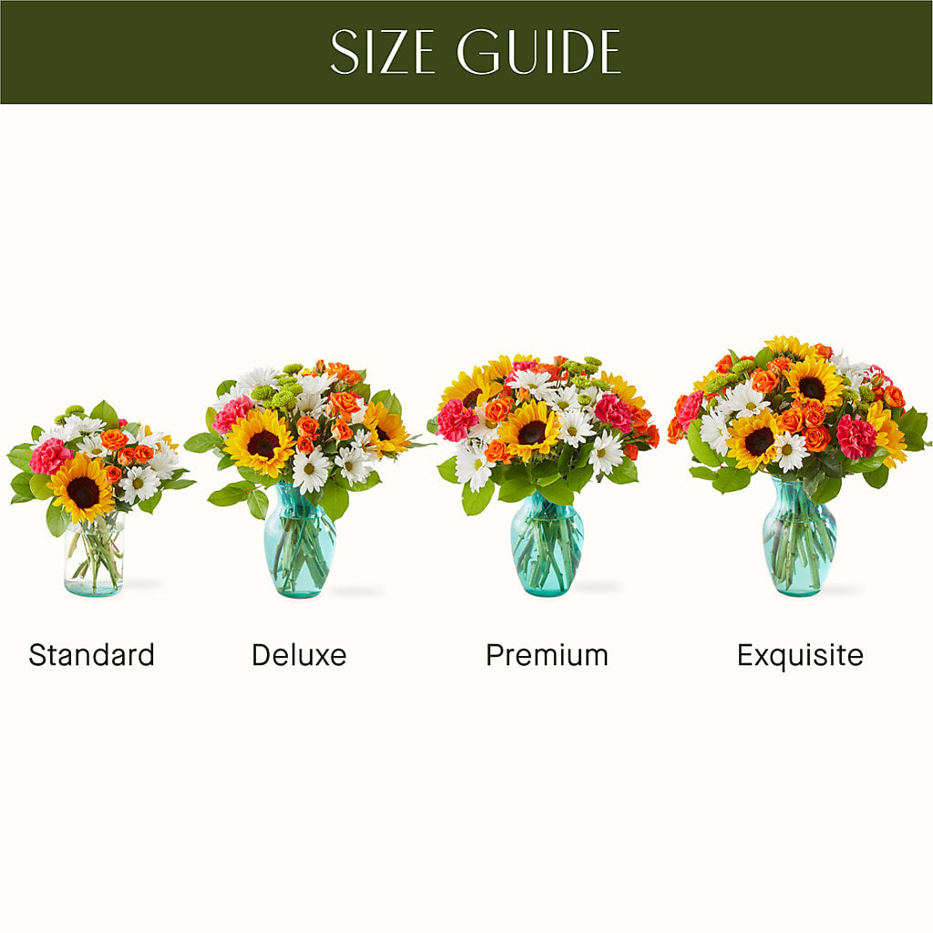 Sun-drenched Blooms Bouquet – Neilsen Florist, Seattle WA