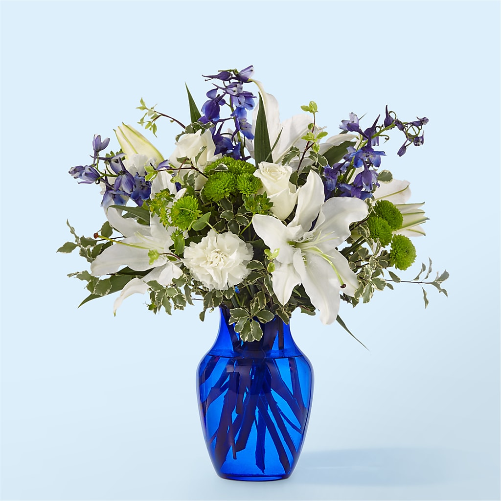 Santorini Bouquet – Neilsen Florist, Seattle WA