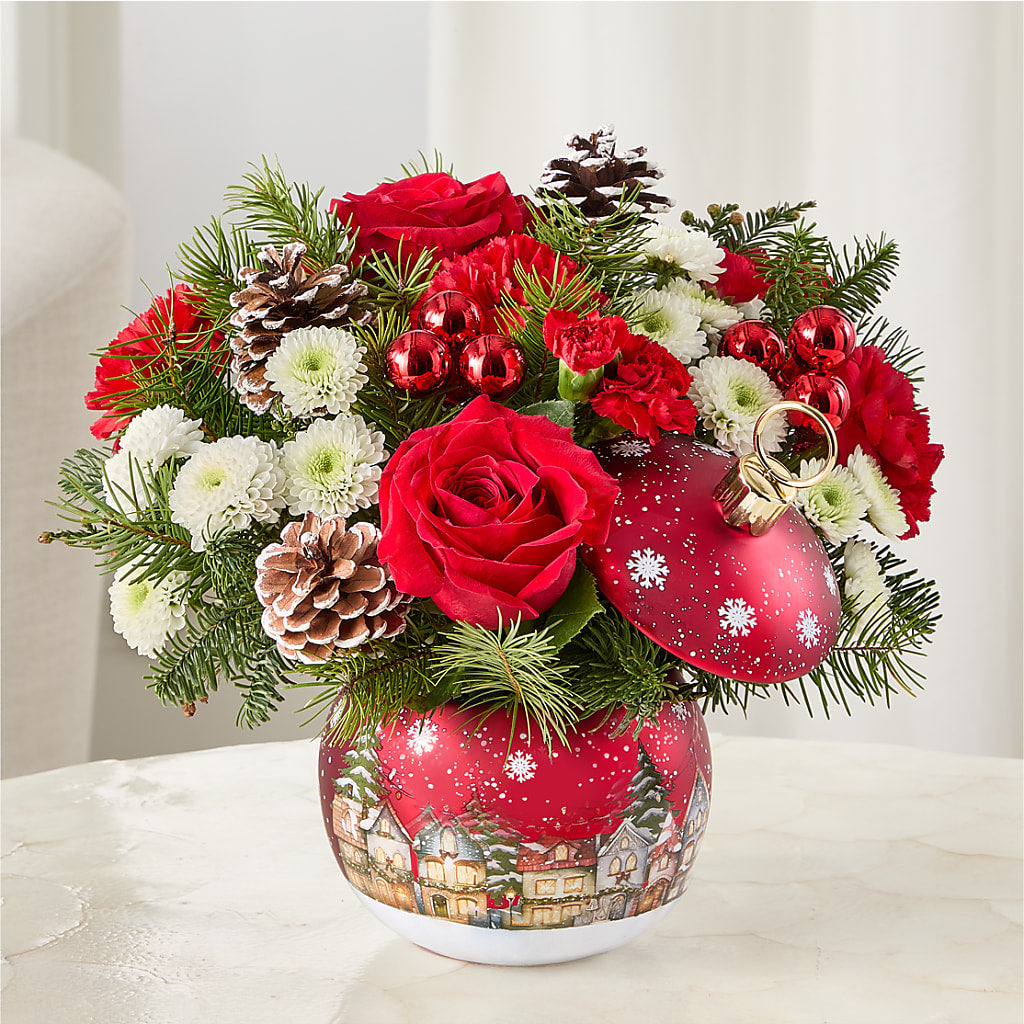 Christmas Carols Ornament –  Neilsen Florist, Seattle WA