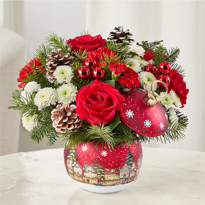 Christmas Carols Ornament –  Neilsen Florist, Seattle WA