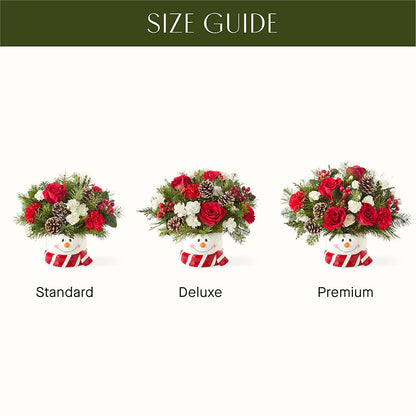 Jolly Snowman Bouquet –  Neilsen Florist, Seattle WA
