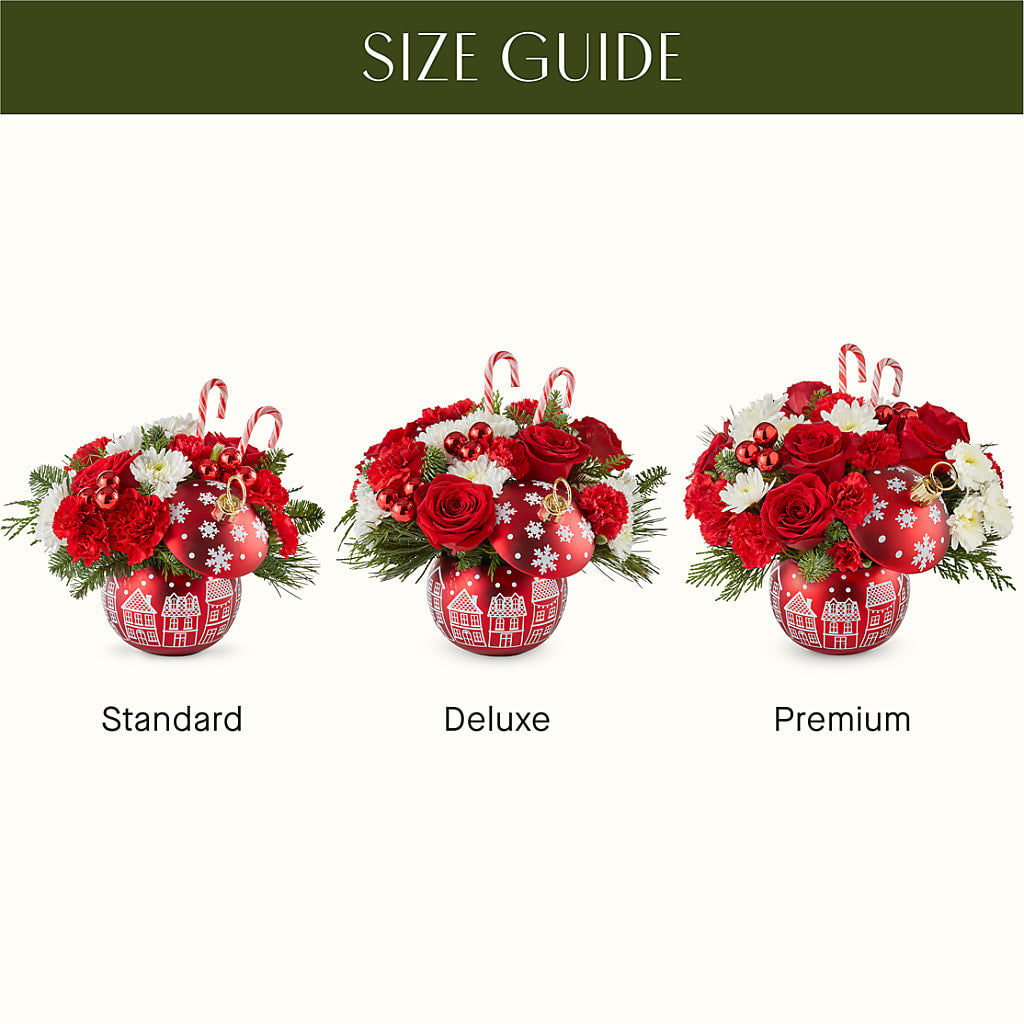 Cheer in the Air Ornament –  Neilsen Florist, Seattle WA