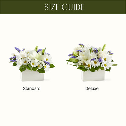 Beyond Blue Box Bouquet –  Neilsen Florist, Seattle WA