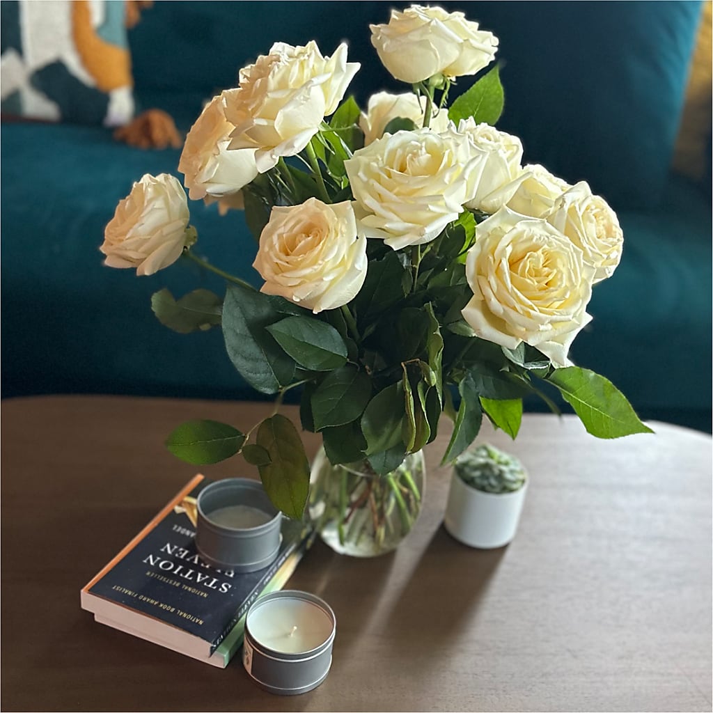 Long Stem Yellow Rose Bouquet –  Neilsen Florist, Seattle WA