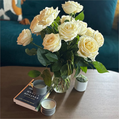 Long Stem Yellow Rose Bouquet –  Neilsen Florist, Seattle WA