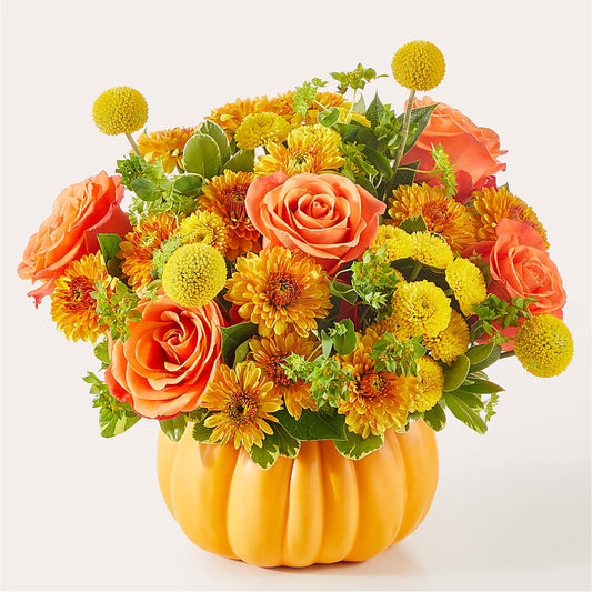 Gourdgeous Pumpkin –  Neilsen Florist, Seattle WA