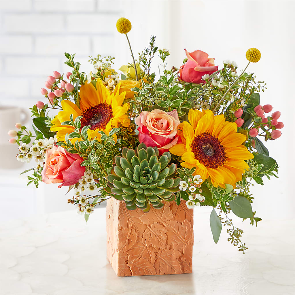 Sunflower Season Bouquet –  Neilsen Florist, Seattle WA