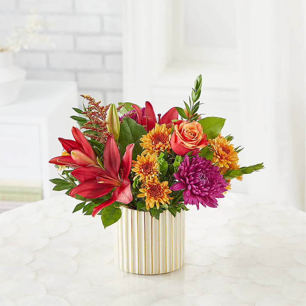 Burgundy Landscape Bouquet –  Neilsen Florist, Seattle WA