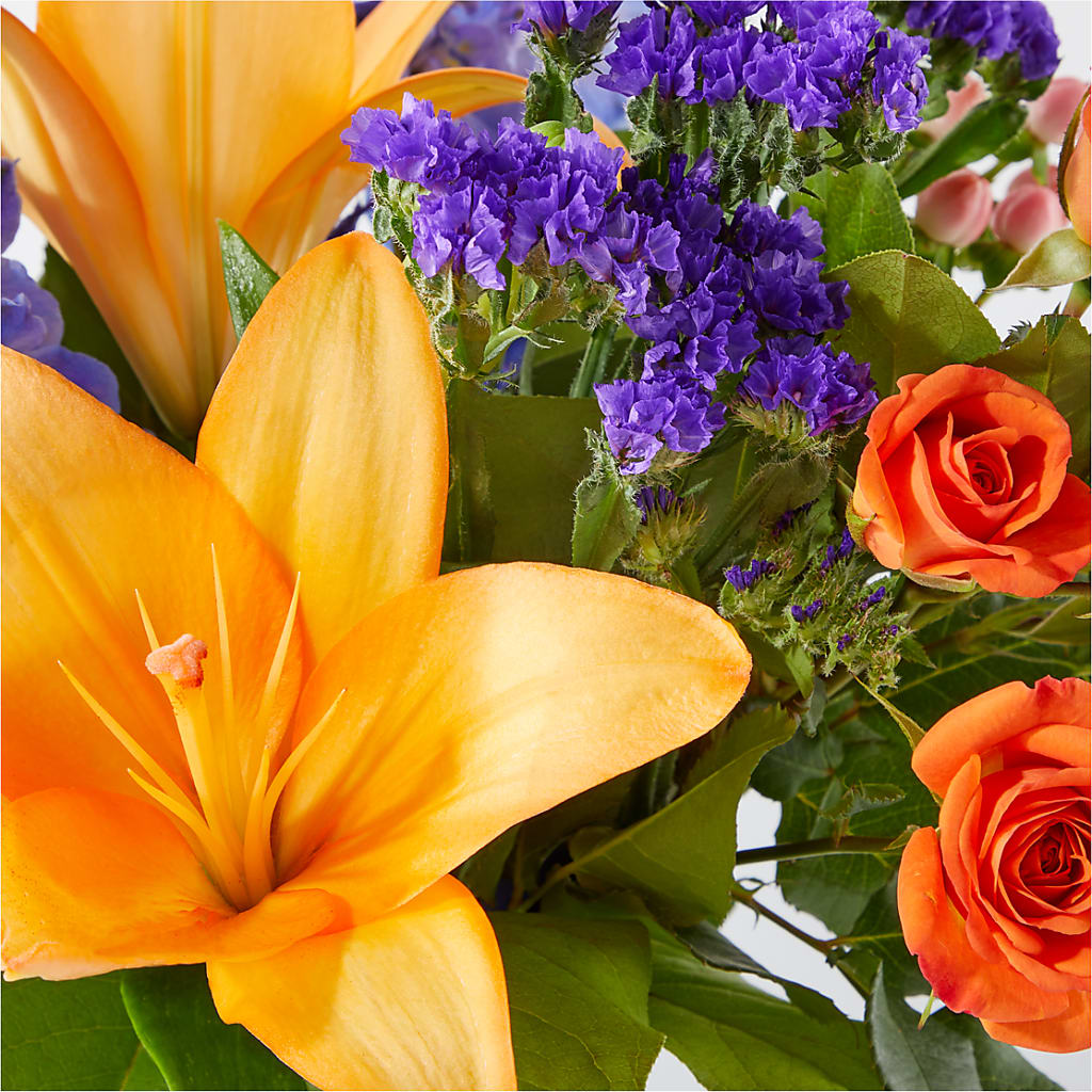 Radiant Citrus Bouquet –  Neilsen Florist, Seattle WA