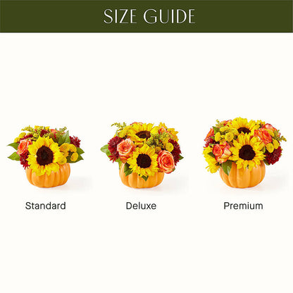 Golden Gourd Pumpkin Bouquet –  Neilsen Florist, Seattle WA