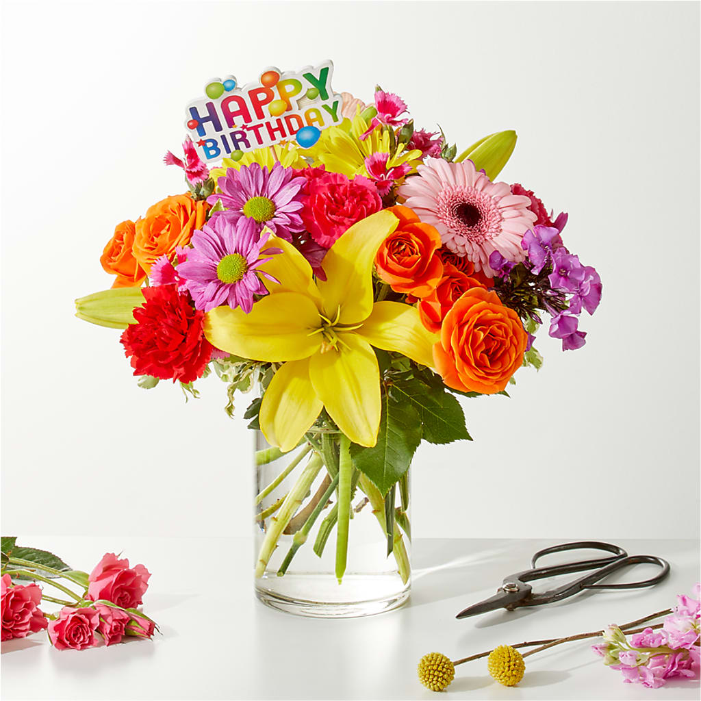 Cue the Confetti - A Florist Original –  Neilsen Florist, Seattle WA