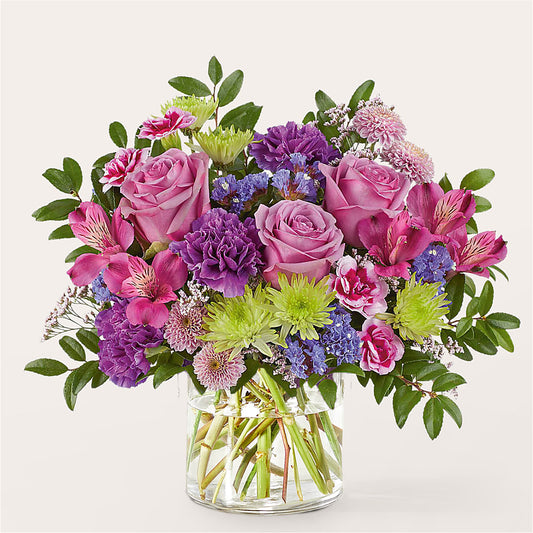 Glass Half Full Bouquet –  Neilsen Florist, Seattle WA