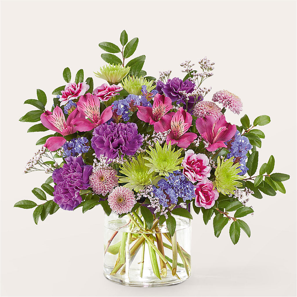 Glass Half Full Bouquet –  Neilsen Florist, Seattle WA