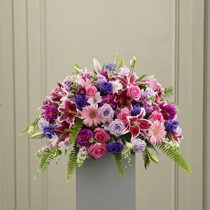 Fare Thee Well Pedestal –  Neilsen Florist, Seattle WA
