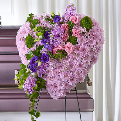 Treasured Love Standing Heart –  Neilsen Florist, Seattle WA