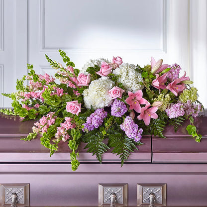 Life's Gratitude Casket Spray –  Neilsen Florist, Seattle WA
