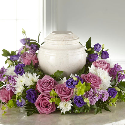Blooming Sympathy Cremation Adornment –  Neilsen Florist, Seattle WA