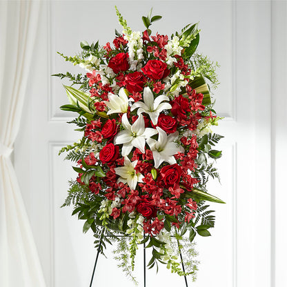 Everlasting Memory Standing Spray –  Neilsen Florist, Seattle WA