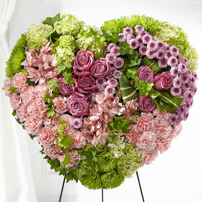 Heartwarming Standing Heart –  Neilsen Florist, Seattle WA