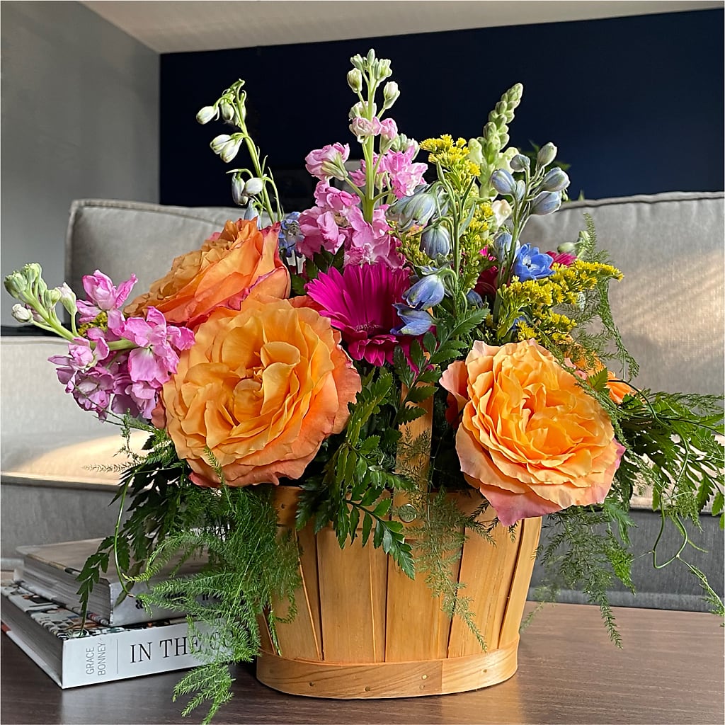 Garden of Life Basket –  Neilsen Florist, Seattle WA