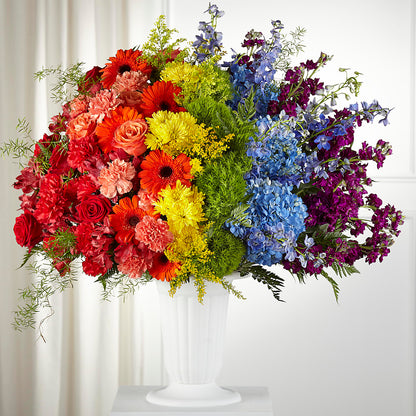 Pride & Unity Arrangement –  Neilsen Florist, Seattle WA
